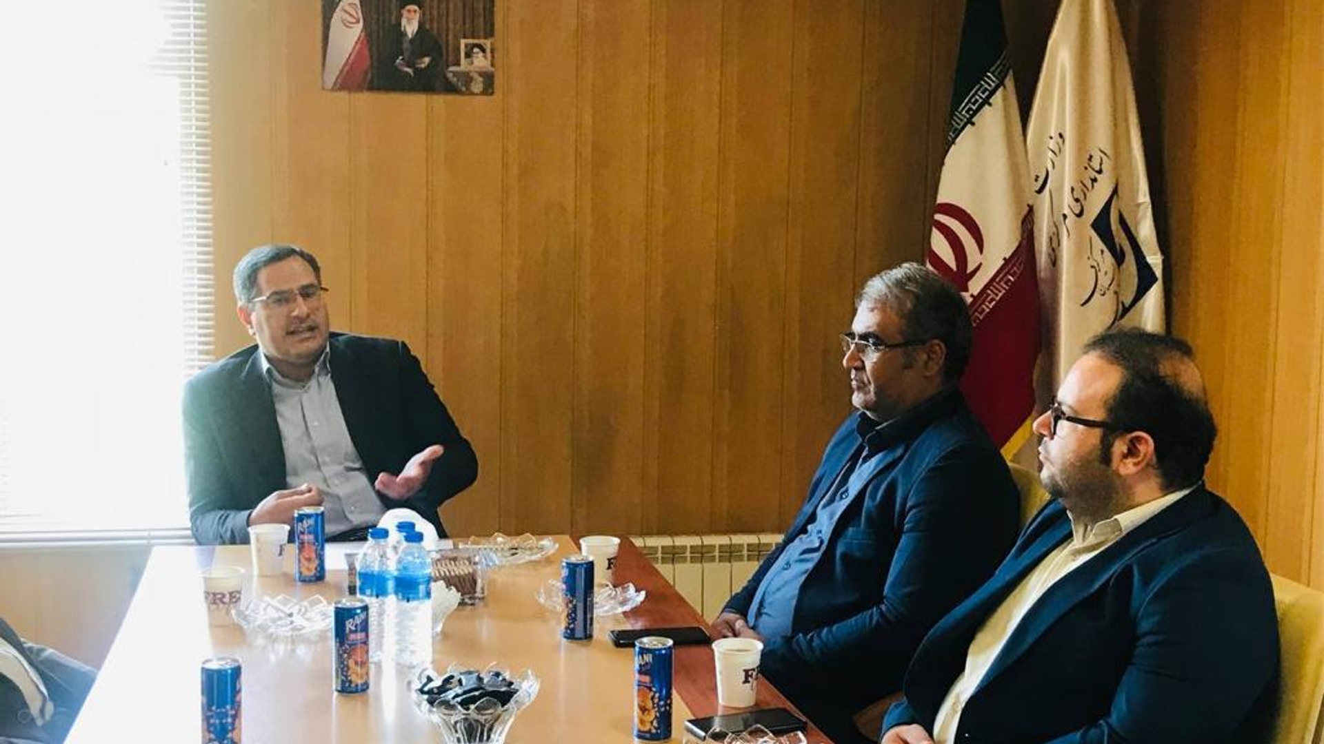 ديدار مديرعامل سازمان همياري شهرداري هاي استان مركزي با شهردار و اعضاي شوراي شهر آشتيان